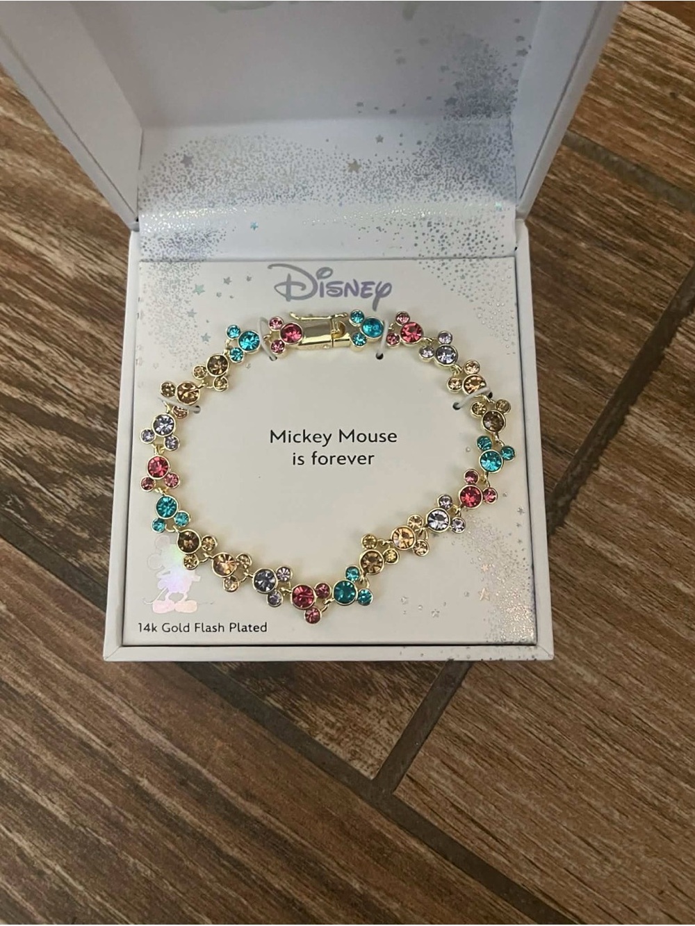 Disney Mickey Gold-Plated Bracelet